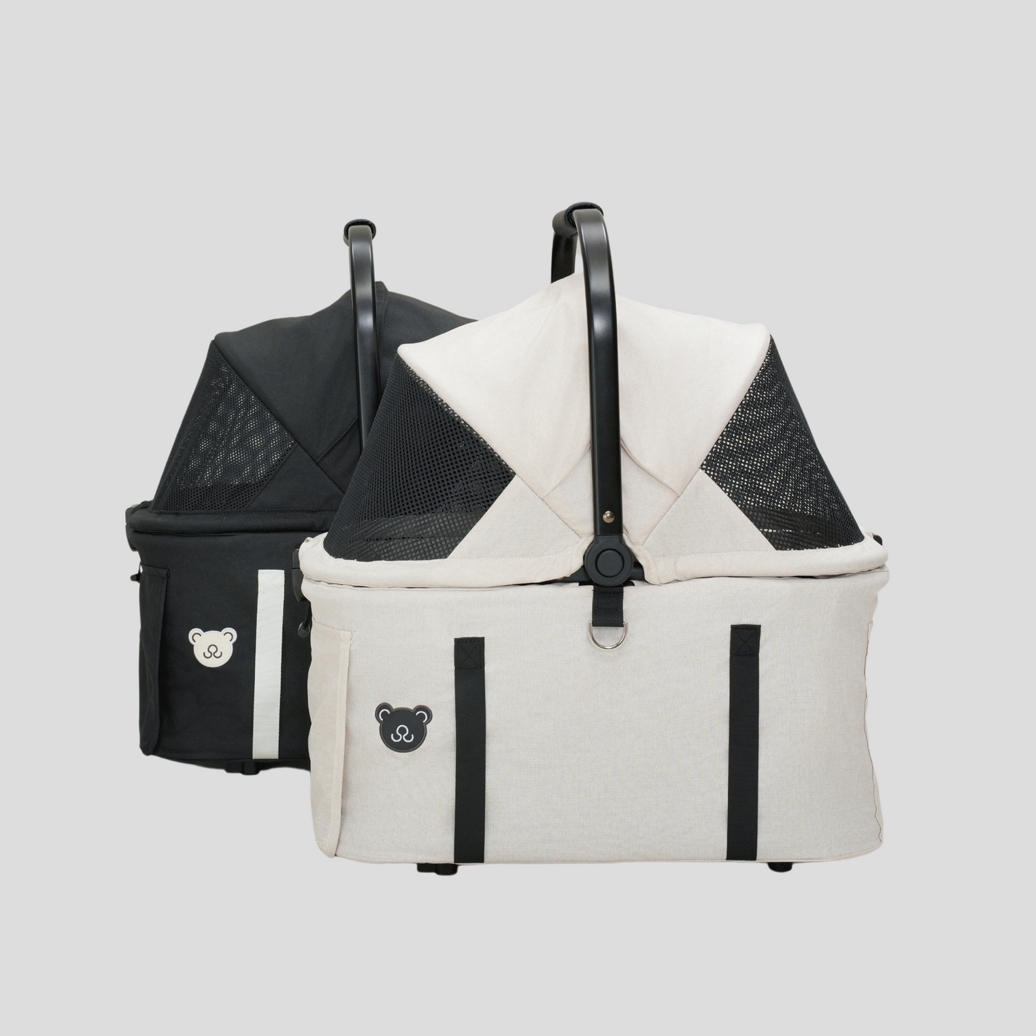 TeddyLand Petite Pet Stroller White