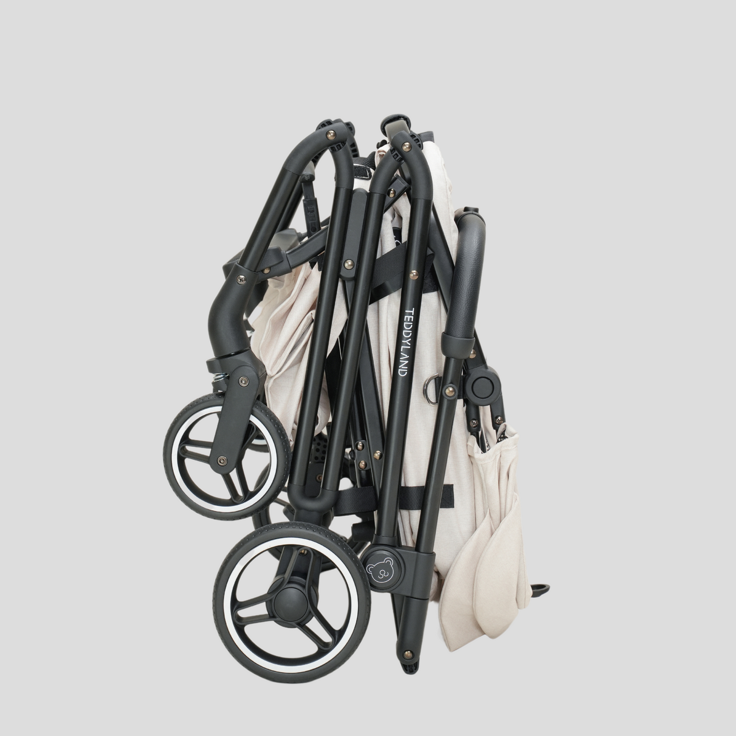 TeddyLand Petite Pet Stroller White