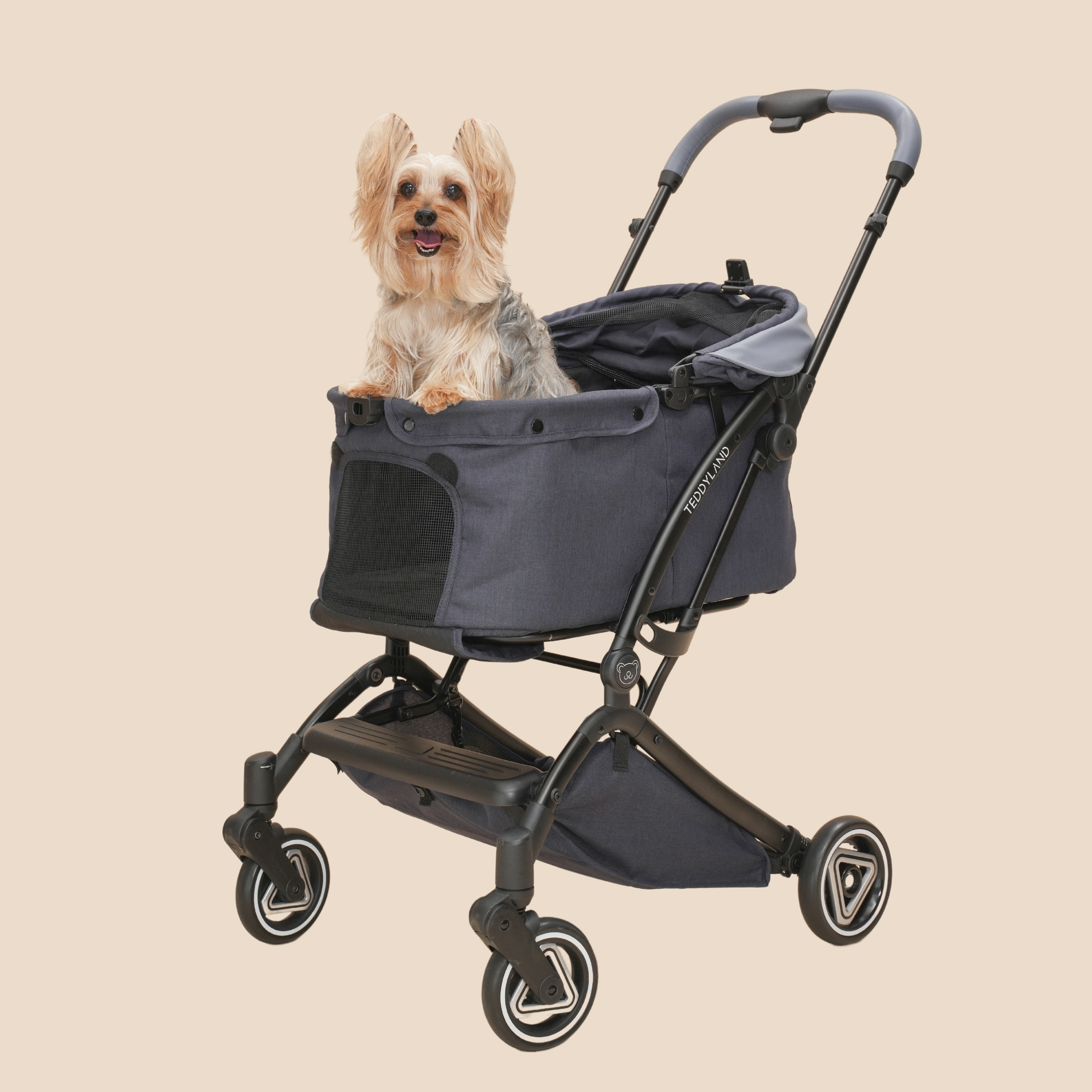 TeddyLand Classic Pet Stroller Navy