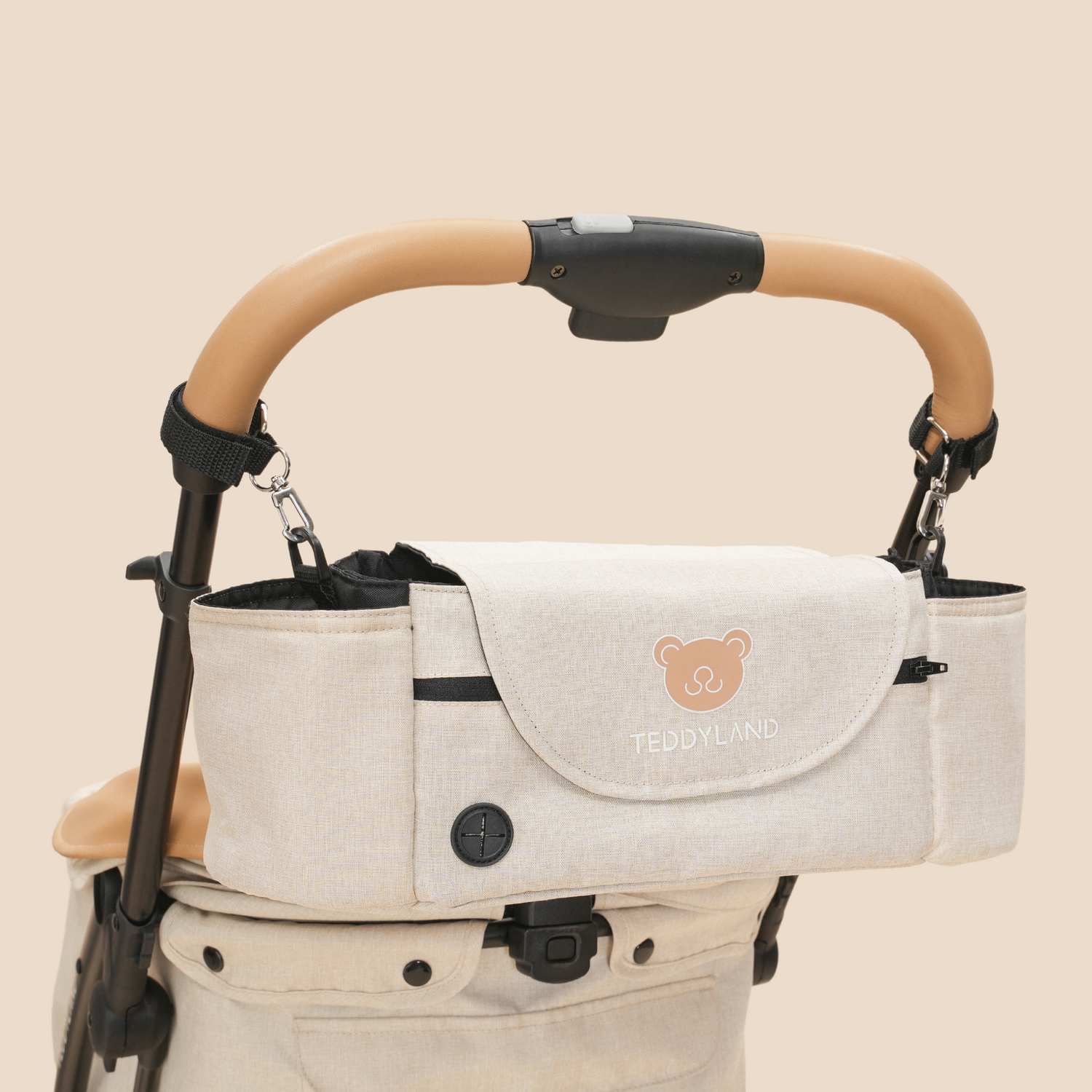 TeddyLand Stroller Organizer Grey