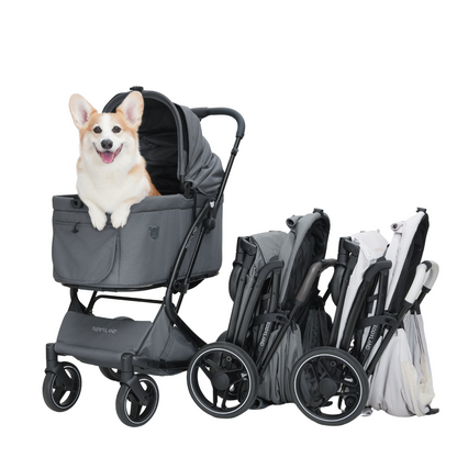 TeddyLand Grande Pet Stroller Pearl
