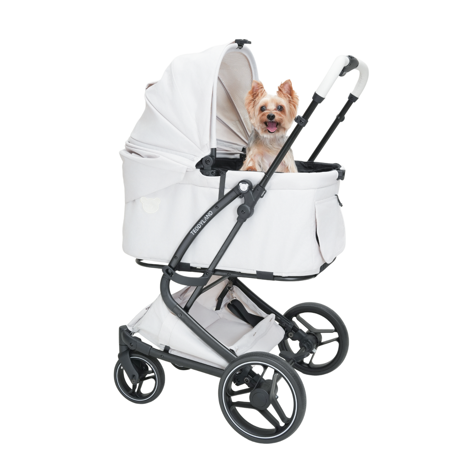 TeddyLand Grande Pet Stroller Pearl
