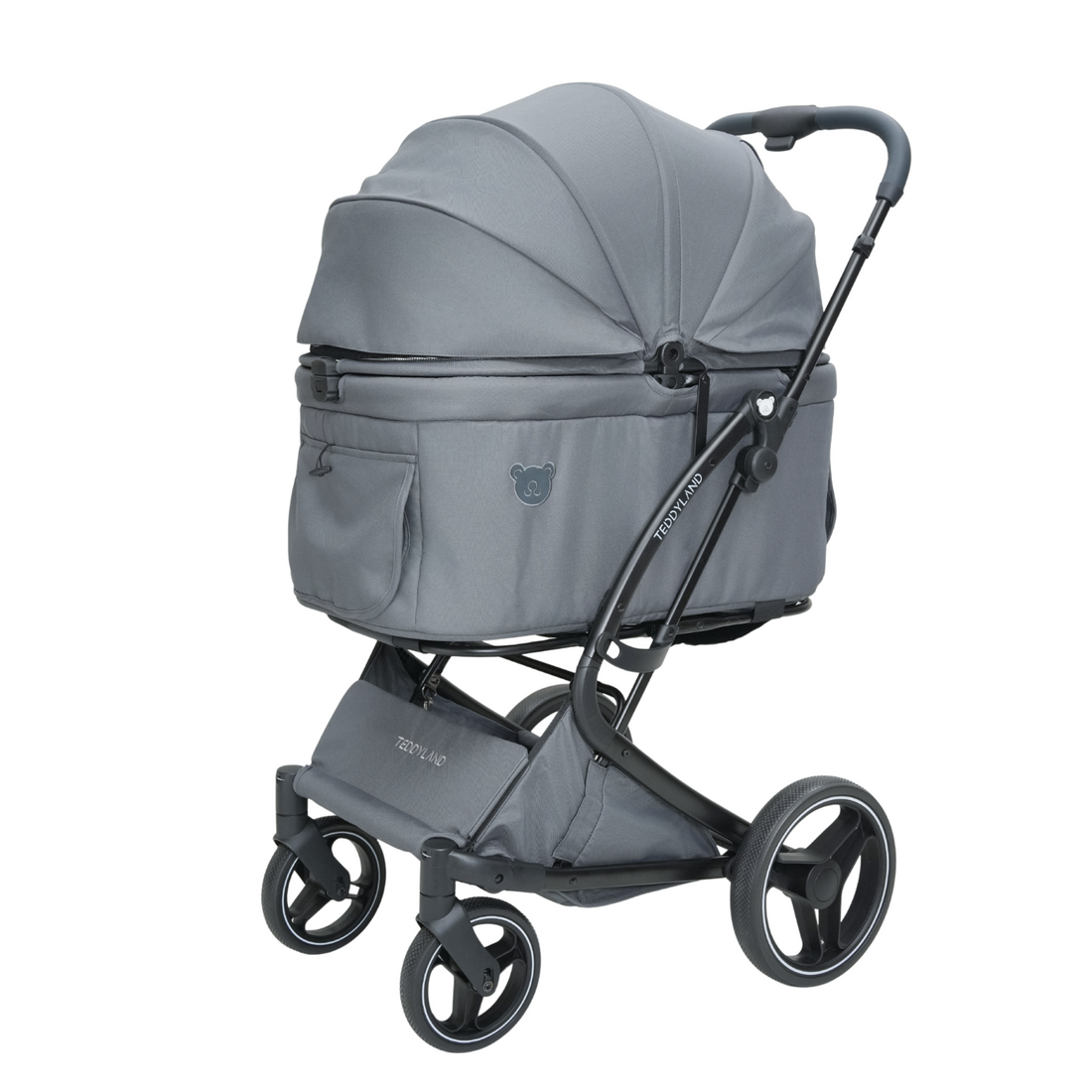 TeddyLand Grande Pet Stroller Dark Grey