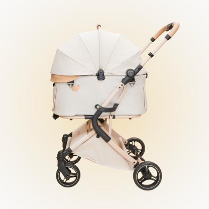TeddyLand Elite Pet Stroller Beige