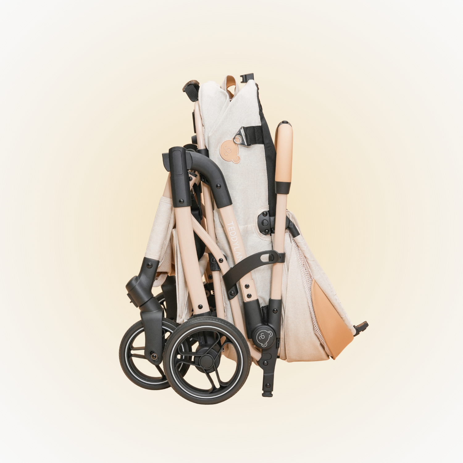 TeddyLand Elite Pet Stroller Beige