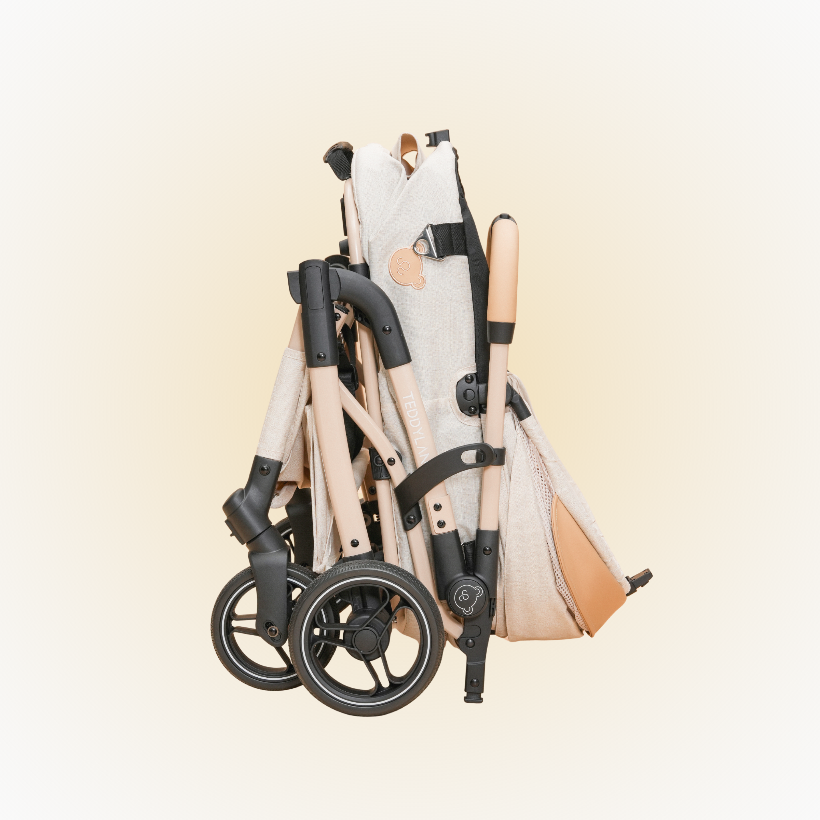 TeddyLand Elite Pet Stroller Beige