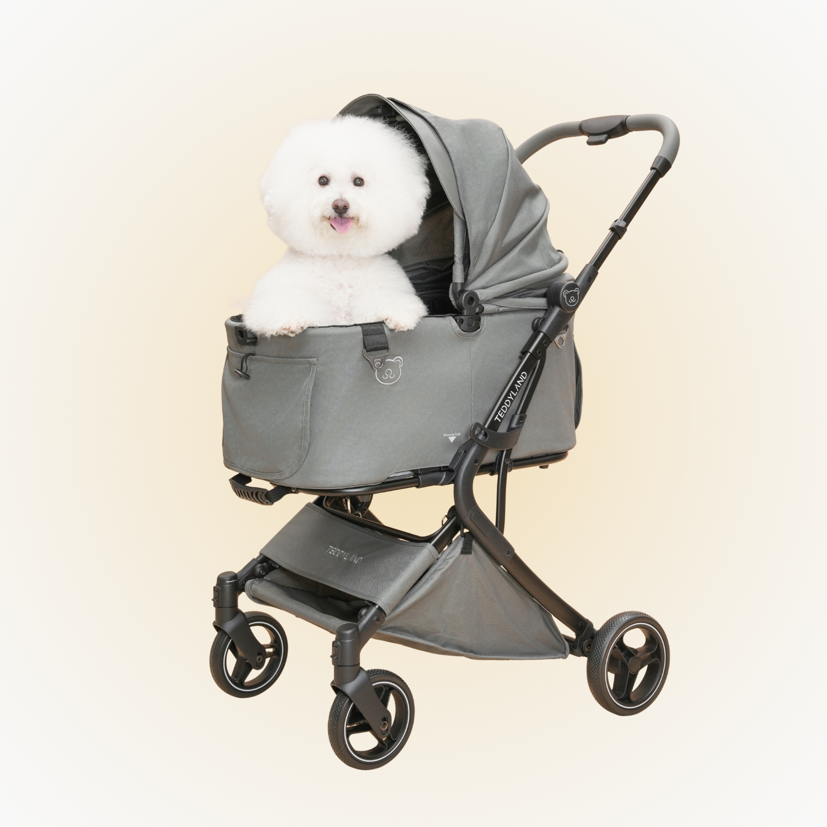 TeddyLand Elite Pet Stroller Forest